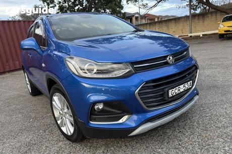 Blue 2018 Holden Trax Wagon Lt (5Yr)