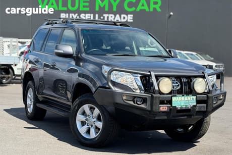 Grey 2017 Toyota Landcruiser Prado Wagon Gx (4X4)