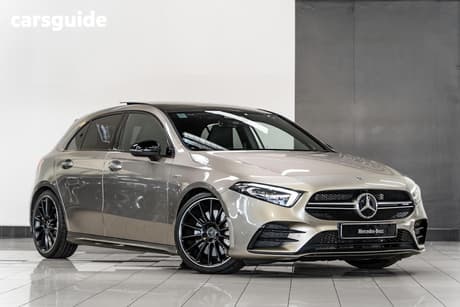 Silver 2020 Mercedes-Benz A35 Hatchback 4Matic