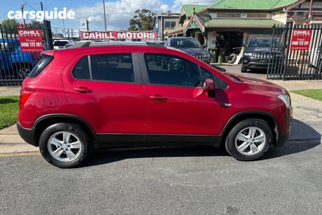 Red 2013 Holden Trax Wagon Ls