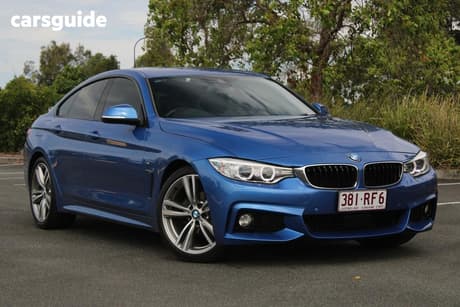 Blue 2017 BMW 430I Coupe Gran Coupe M Sport