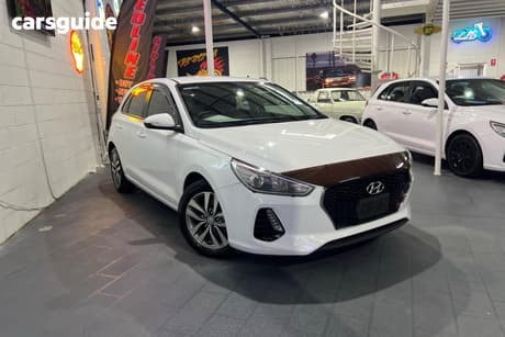 White 2017 Hyundai I30 Hatchback Active
