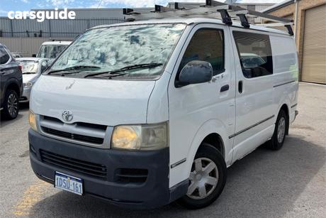 White 2005 Toyota HiAce Van Lwb