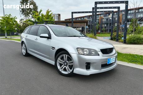 Silver 2009 Holden Commodore Sportswagon Sv6