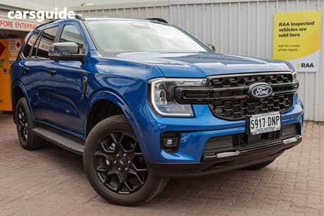 Blue 2026 Ford Everest Wagon Sport (4Wd)