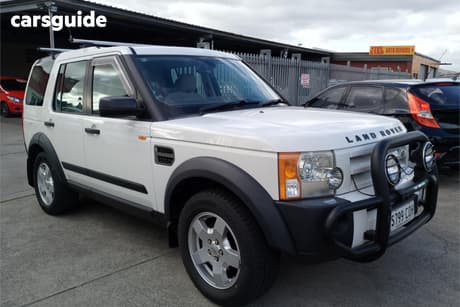 White 2005 Land Rover Discovery 3 Wagon Se
