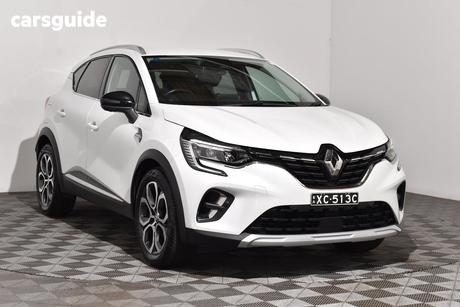 White 2021 Renault Captur Wagon Intens