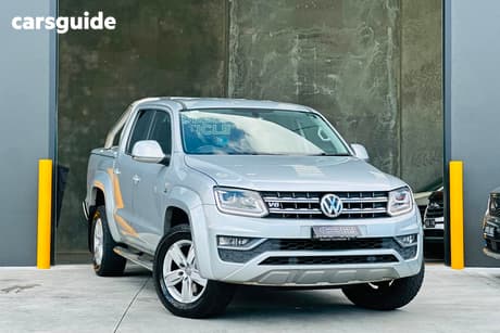 Silver 2017 Volkswagen Amarok Dual Cab Utility V6 Tdi 550 Highline