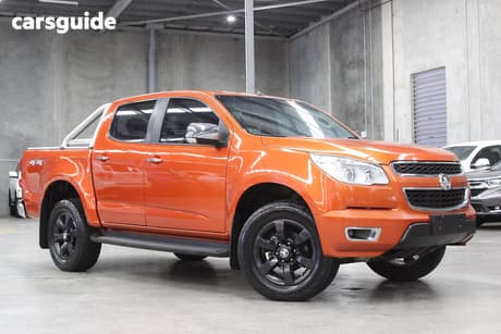 Orange 2015 Holden Colorado Crew Cab Pickup Ltz (4X4)