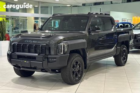 Grey 2025 Kia Tasman Double Cab Pick Up X-Pro (4X4) (Std) Black Fender