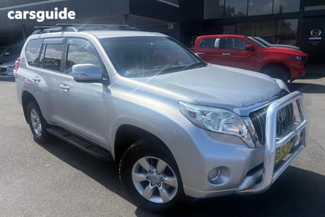 Silver 2016 Toyota Landcruiser Prado Wagon Gxl (4X4)