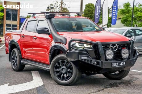 Red 2025 Mazda BT-50 Dual Cab Pick-up Sp (4X4)