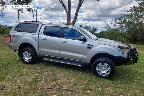Silver 2018 Ford Ranger Dual Cab Utility Xlt 3.2 (4X4) (5 Yr)