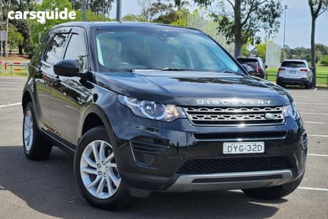 Black 2018 Land Rover Discovery Sport Wagon Td4 (110Kw) Se 5 Seat