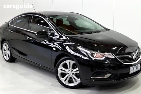 Black 2017 Holden Astra Sedan Ltz