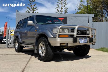 Grey 1995 Toyota Landcruiser SUV RUGBY WORLD CUP (4X4) FZJ80R