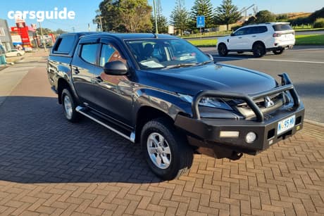 Grey 2019 Mitsubishi Triton Double Cab Pick Up Glx Plus (4X4)