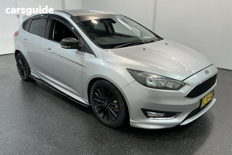 Silver 2018 Ford Focus Hatchback Sport (5 Yr)