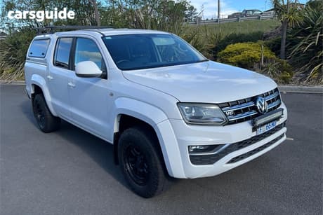 White 2016 Volkswagen Amarok Dual Cab Utility V6 Tdi 550 Highline