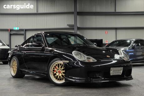Black 2001 Porsche 911 Coupe Carrera