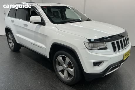 White 2015 Jeep Grand Cherokee Wagon Limited (4X4)