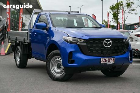 Blue 2026 Mazda BT-50 Cab Chassis Xs (4X2)