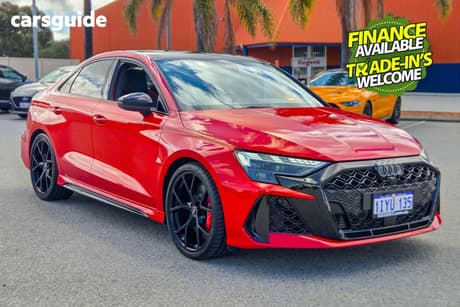 Red 2025 Audi RS 3 Sedan 2.5 Tfsi S Tronic