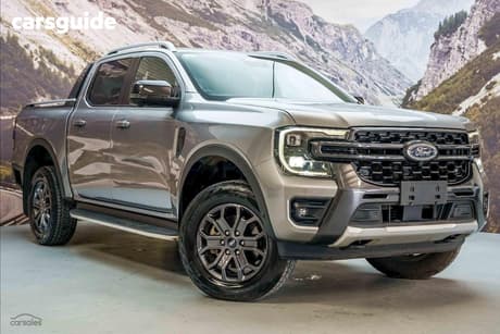 Silver 2023 Ford Ranger Double Cab Pick Up Wildtrak 2.0 (4X4)