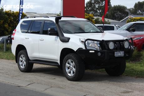 White 2017 Toyota Landcruiser Prado SUV GXL
