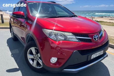 Red 2015 Toyota RAV4 Wagon Gxl (2Wd)
