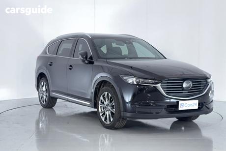 Black 2020 Mazda CX-8 Wagon Asaki (Awd)