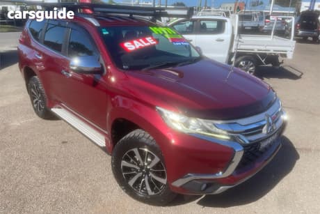 Red 2017 Mitsubishi Pajero Sport Wagon Glx (4X4) 5 Seat