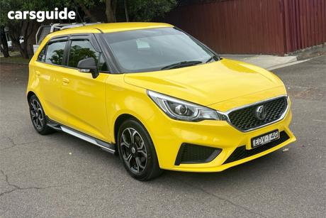 Yellow 2019 MG MG3 Hatchback Core S Limited Edition