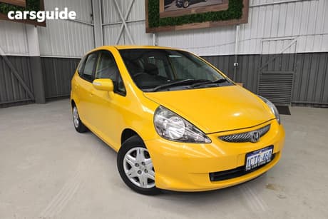 Yellow 2008 Honda Jazz Hatchback Vti