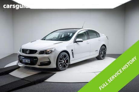 White 2015 Holden Commodore Sedan Ss-V Redline
