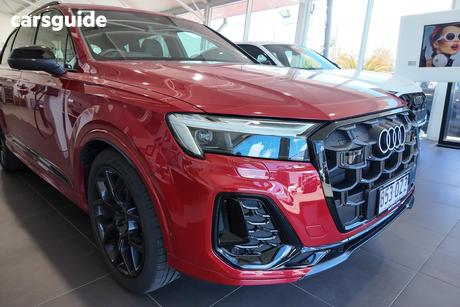Red 2025 Audi Q7 Wagon 50 Tdi S Line Quattro Mhev