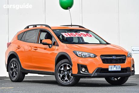Orange 2017 Subaru XV Wagon 2.0I-L