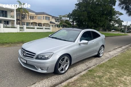 Silver 2010 Mercedes-Benz CLC200 Coupe Kompressor