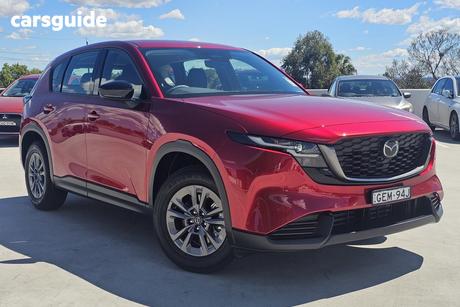 Red 2026 Mazda CX-5 Wagon G25 Pure (Awd)