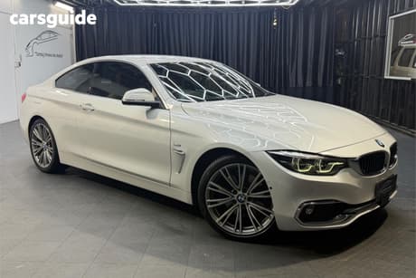 White 2017 BMW 430I Coupe Luxury Line