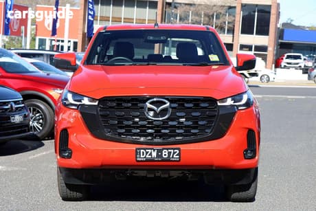 Red 2025 Mazda BT-50 Dual Cab Pick-up Gt (4X4)