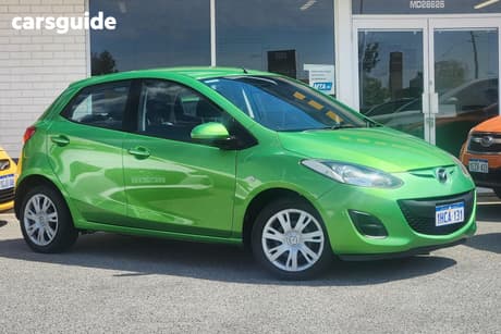 Green 2012 Mazda 2 Hatchback Neo