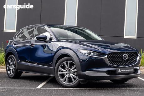 Blue 2020 Mazda CX-30 Wagon G25 Astina (Fwd)