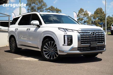 White 2022 Hyundai Palisade Wagon Elite (7 Seat)