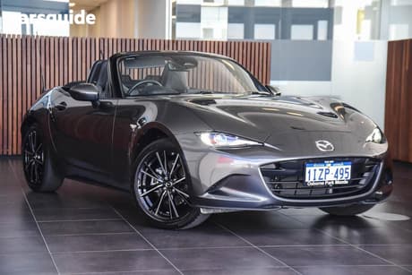 Grey 2026 Mazda MX-5 Convertible G20 Roadster Gt