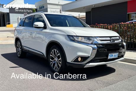 White 2016 Mitsubishi Outlander Wagon Ls (4X4)