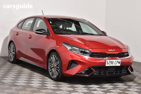 Red 2022 Kia Cerato Hatchback Gt
