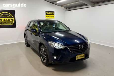 Blue 2016 Mazda CX-5 Wagon Gt (4X4)