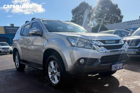 Silver 2016 Isuzu MU-X Wagon Ls-T (4X4)