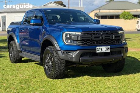 Blue 2022 Ford Ranger Double Cab Pick Up Raptor 3.0 (4X4)